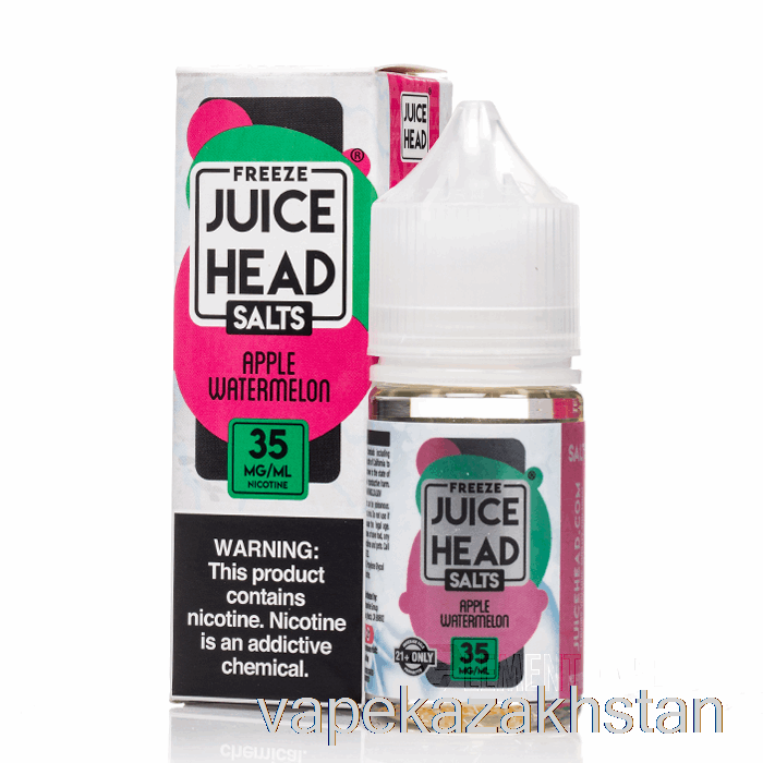 Vape Disposable FREEZE Apple Watermelon - Juice Head Salts - 30mL 50mg